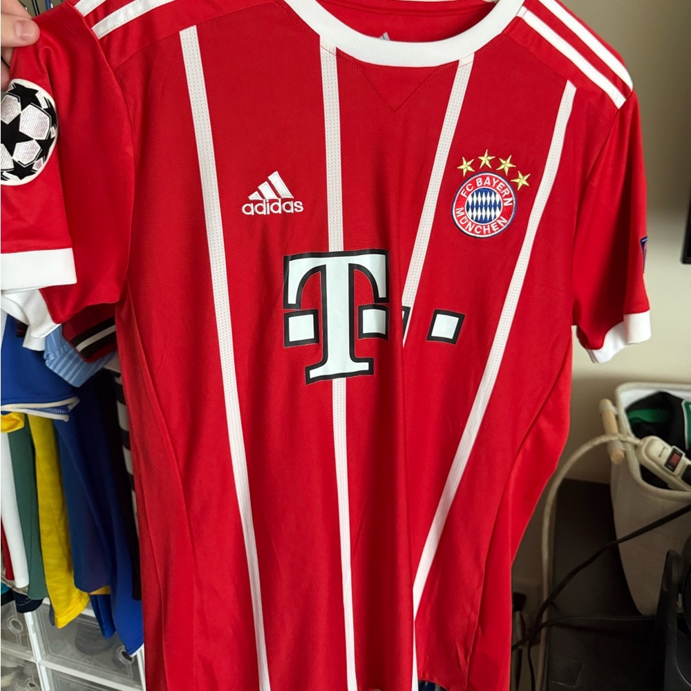 Adidas Bayern Munchen Robert Lewandowski UCL Jersey Men’s M